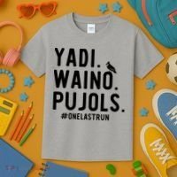 Yadi Waino Pujols One Last Run Kids T-Shirt thumb 3