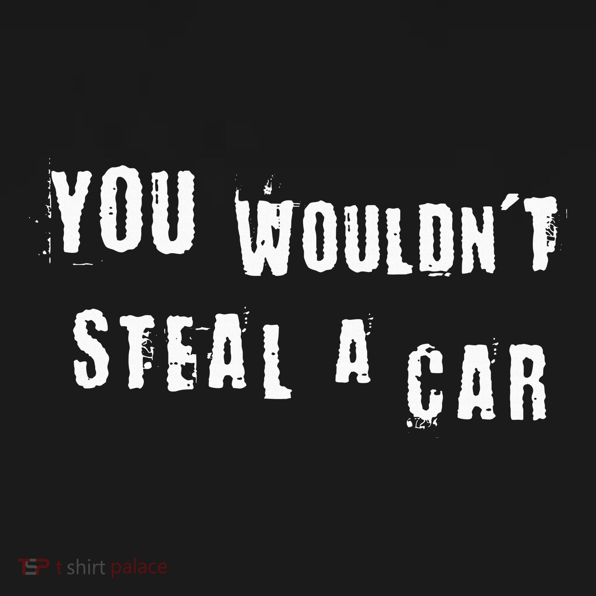 You WouldnT Steal A Car Funny Costume Pirate Theme Party T-Shirt