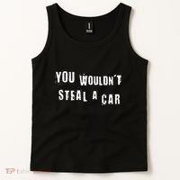 You WouldnT Steal A Car Funny Costume Pirate Theme Party Tank Top thumb 2