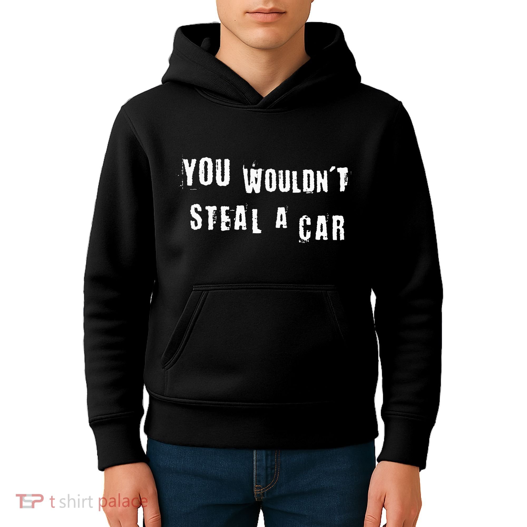 You WouldnT Steal A Car Funny Costume Pirate Theme Party Kids Hoodie