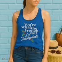 You're What The French Call Les Incompetents Christmas Women's Tank Top thumb 2