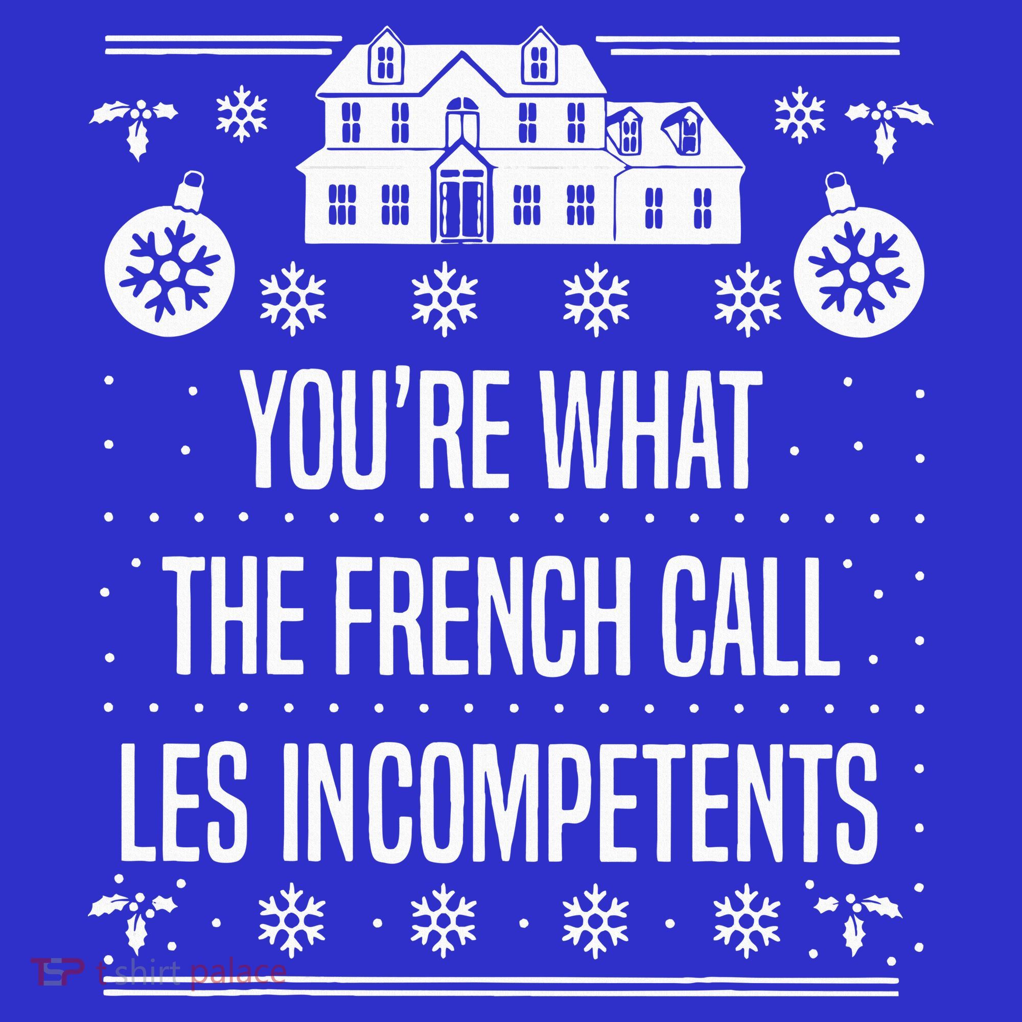 You're What The French Call Les Incompetents Xmas Alone Home  Visor