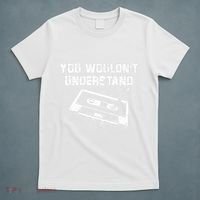 You Wouldnt Understand Vintage Pen & Cassette Tape Music T-Shirt thumb 5