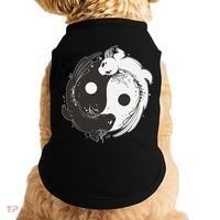 Yin Yang Axolotls  Zen Axolotl Meditation Yoga   Doggie Tank thumb 0