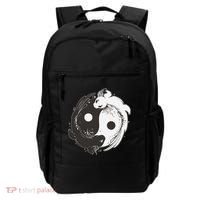 Yin Yang Axolotls  Zen Axolotl Meditation Yoga   Backpack thumb 0