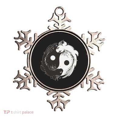 Yin Yang Axolotls  Zen Axolotl Meditation Yoga   Ornament