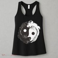 Yin Yang Axolotls  Zen Axolotl Meditation Yoga   Women's Tank Top thumb 3