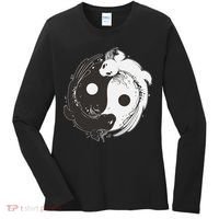 Yin Yang Axolotls  Zen Axolotl Meditation Yoga   Women's Long Sleeve Shirt thumb 0