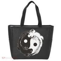 Yin Yang Axolotls  Zen Axolotl Meditation Yoga   Tote Bag thumb 0