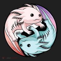 Ying Yang Axolotls Women's Sweatshirt thumb 2