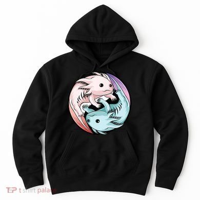 Ying Yang Axolotls Hoodie