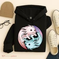 Ying Yang Axolotls Hoodie thumb 4