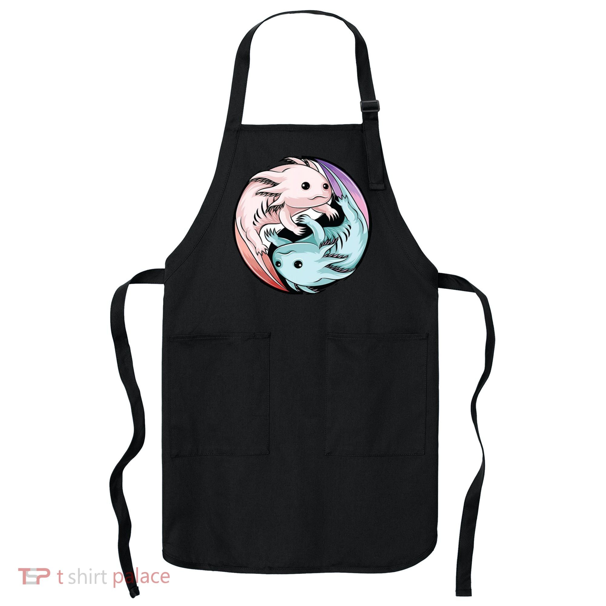 Ying Yang Axolotls Apron