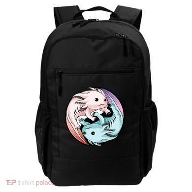 Ying Yang Axolotls Backpack