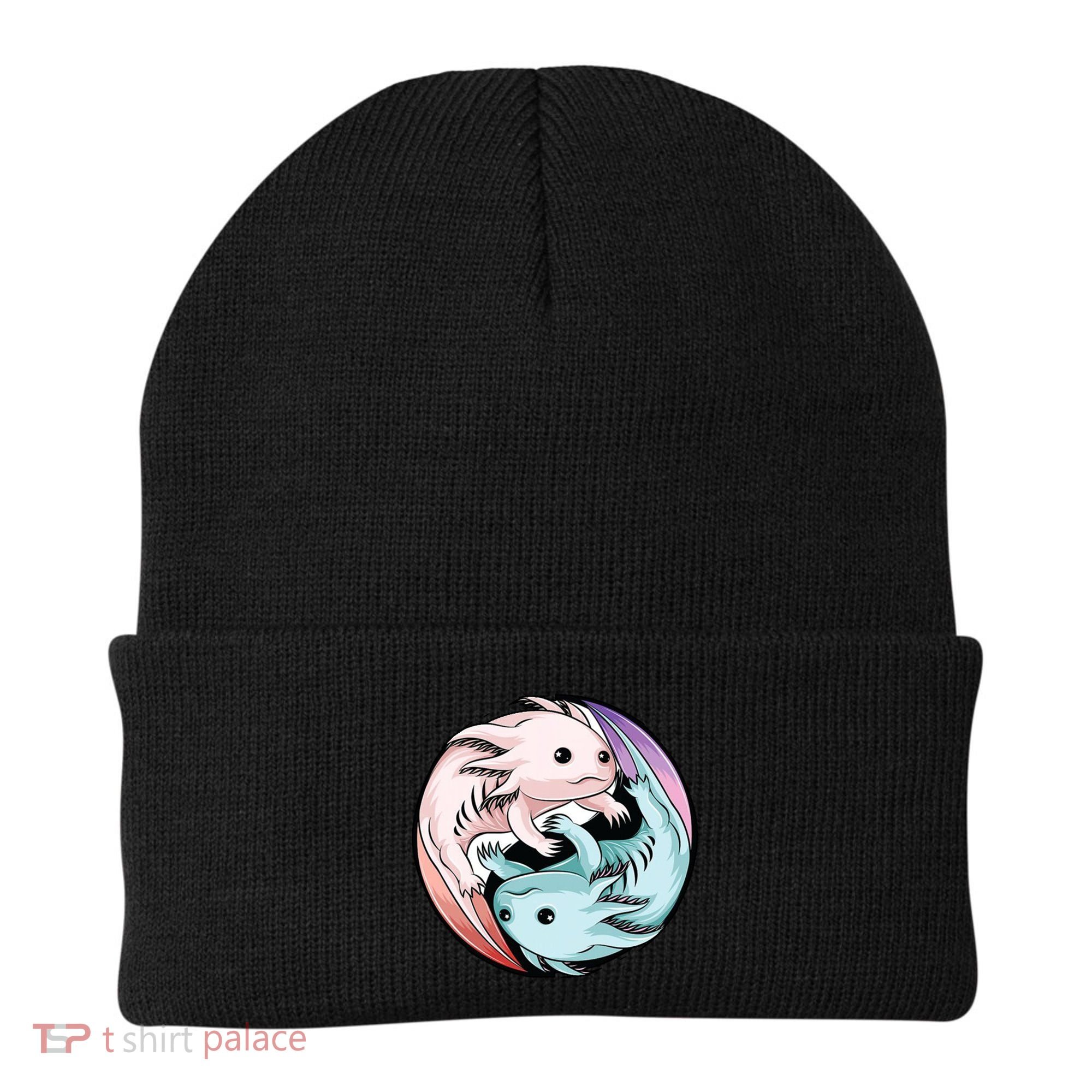 Ying Yang Axolotls Beanie