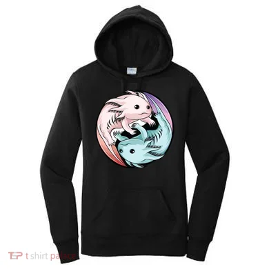Ying Yang Axolotls Women's Hoodie