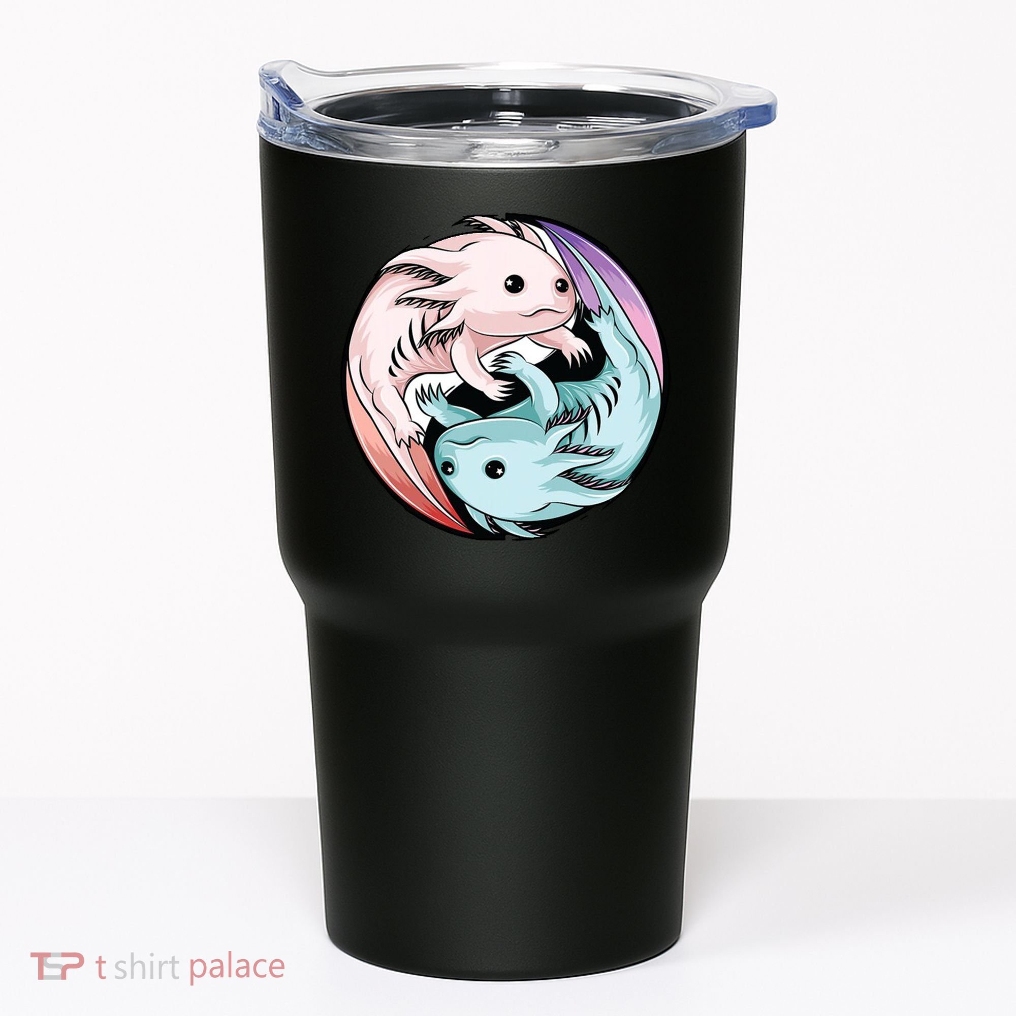 Ying Yang Axolotls Tumbler