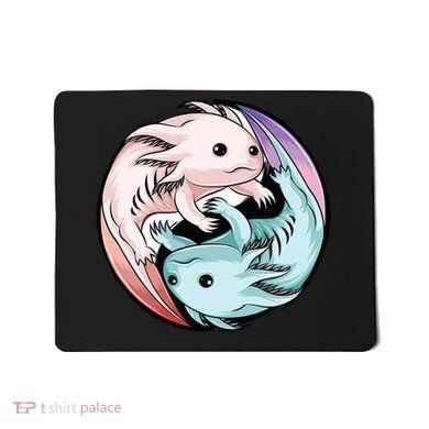 Ying Yang Axolotls Mousepad