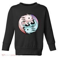 Ying Yang Axolotls Toddler Sweatshirt thumb 0