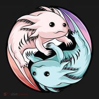 Ying Yang Axolotls Toddler Sweatshirt thumb 2
