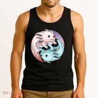 Ying Yang Axolotls Tank Top thumb 3