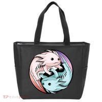 Ying Yang Axolotls Tote Bag thumb 0