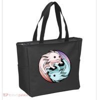 Ying Yang Axolotls Tote Bag thumb 2