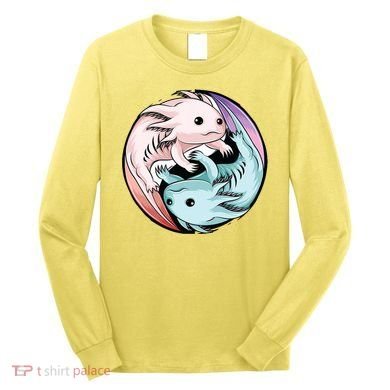 Ying Yang Axolotls Long Sleeve Shirt