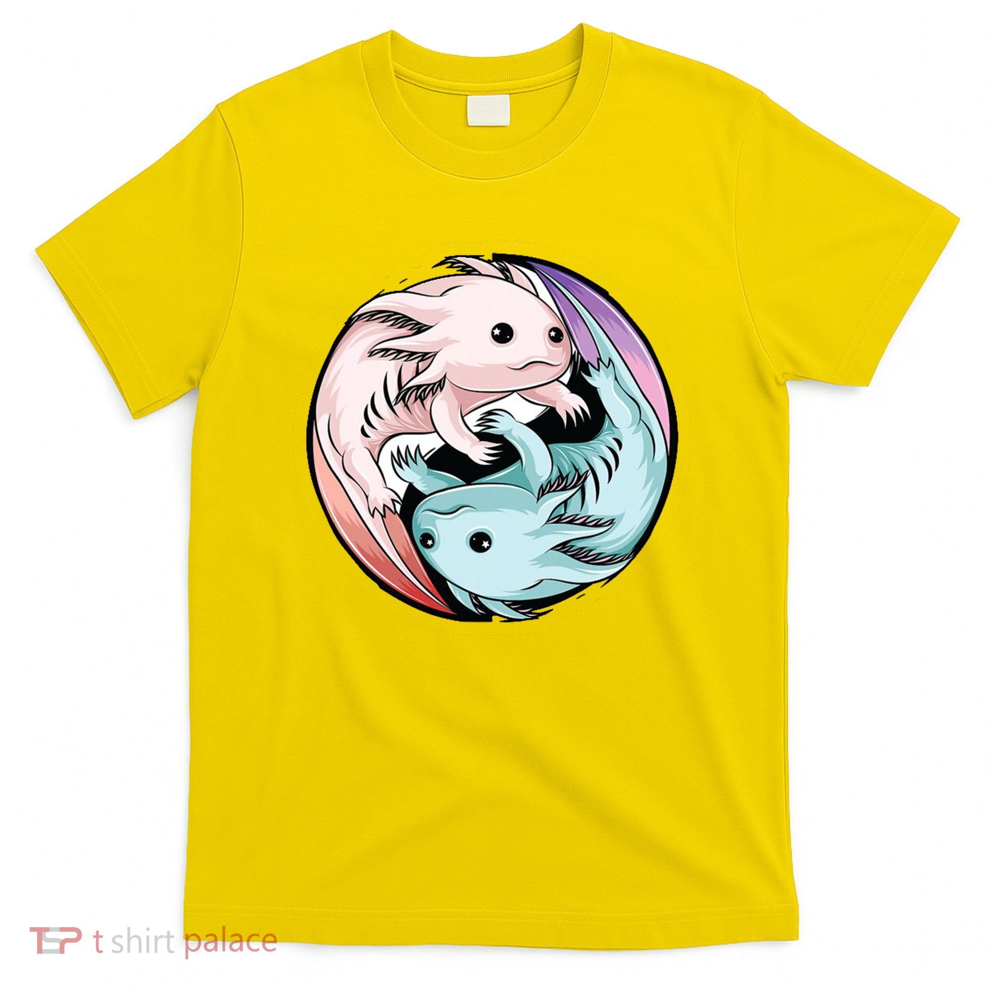 Ying Yang Axolotls T-Shirt