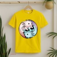 Ying Yang Axolotls T-Shirt thumb 2