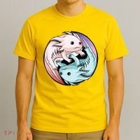 Ying Yang Axolotls T-Shirt thumb 3