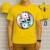 Ying Yang Axolotls T-Shirt thumb 6