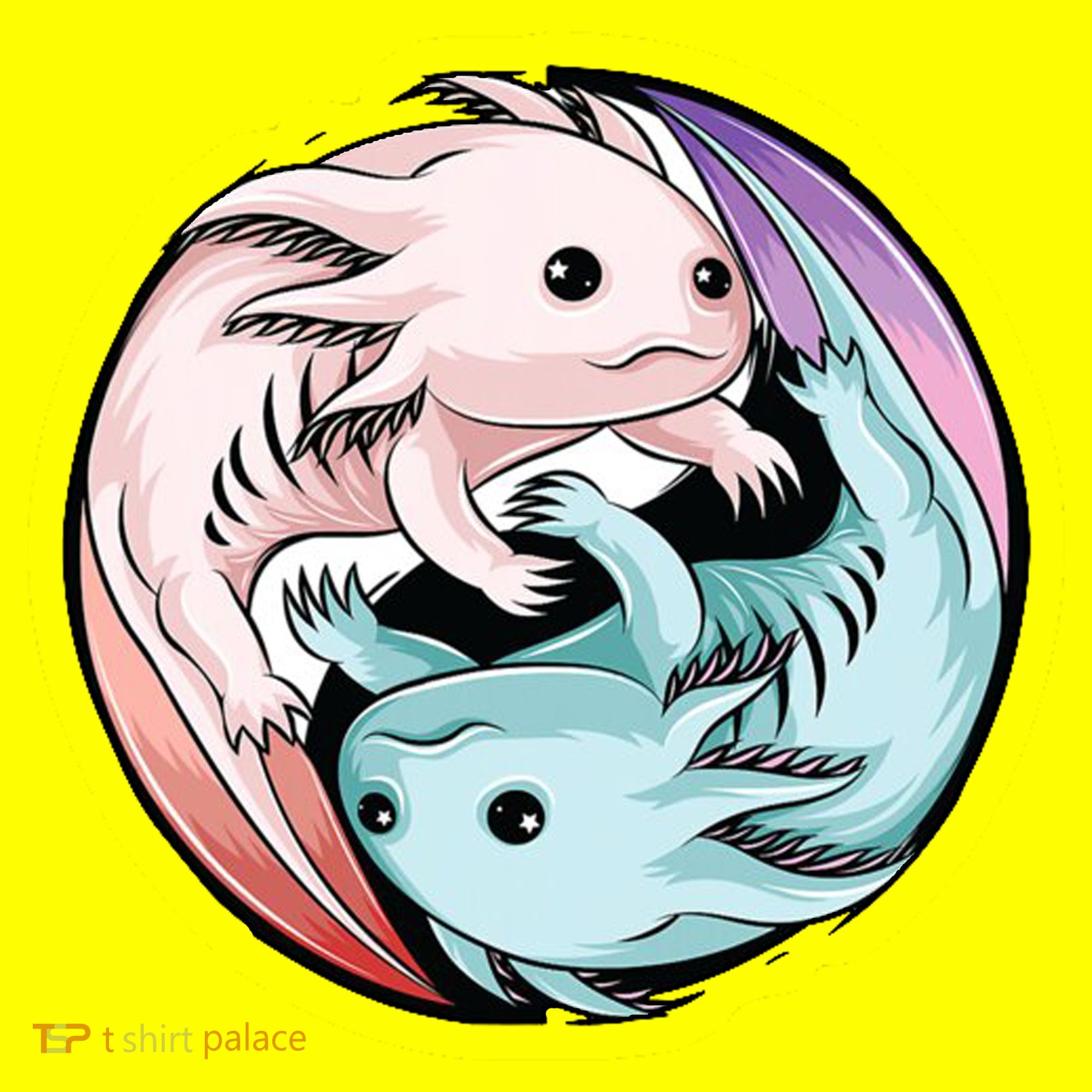 Ying Yang Axolotls Polo