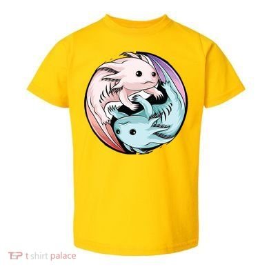 Ying Yang Axolotls Toddler T-Shirt