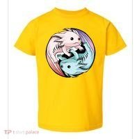 Ying Yang Axolotls Toddler T-Shirt thumb 0