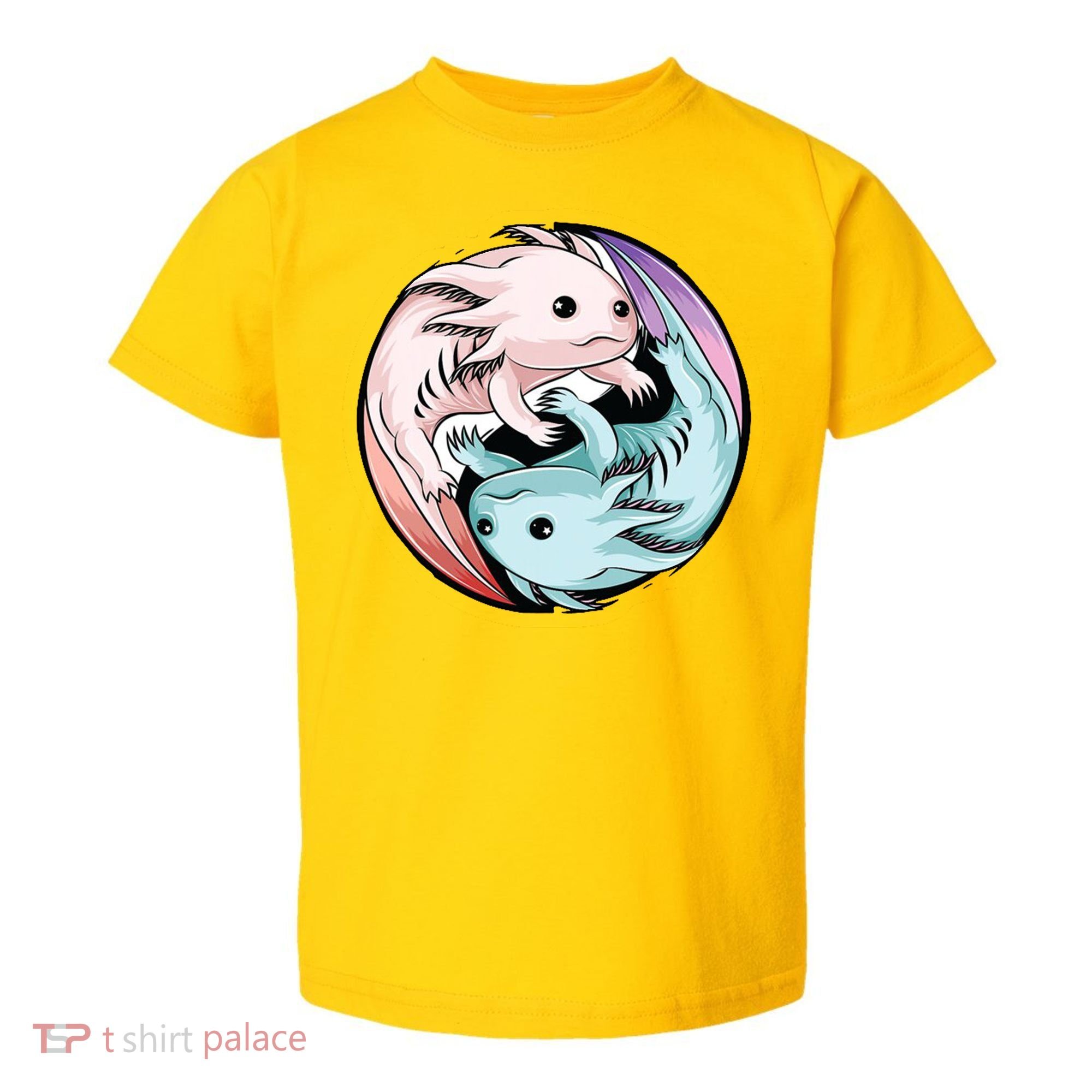 Ying Yang Axolotls Toddler T-Shirt