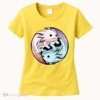 Ying Yang Axolotls Women's T-Shirt thumb 0