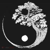Yin Yang Bonsai Tree Japanese Buddhist Zen Gift Women's Hoodie thumb 2