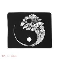 Yin Yang Bonsai Tree Japanese Buddhist Zen Gift Mousepad thumb 0