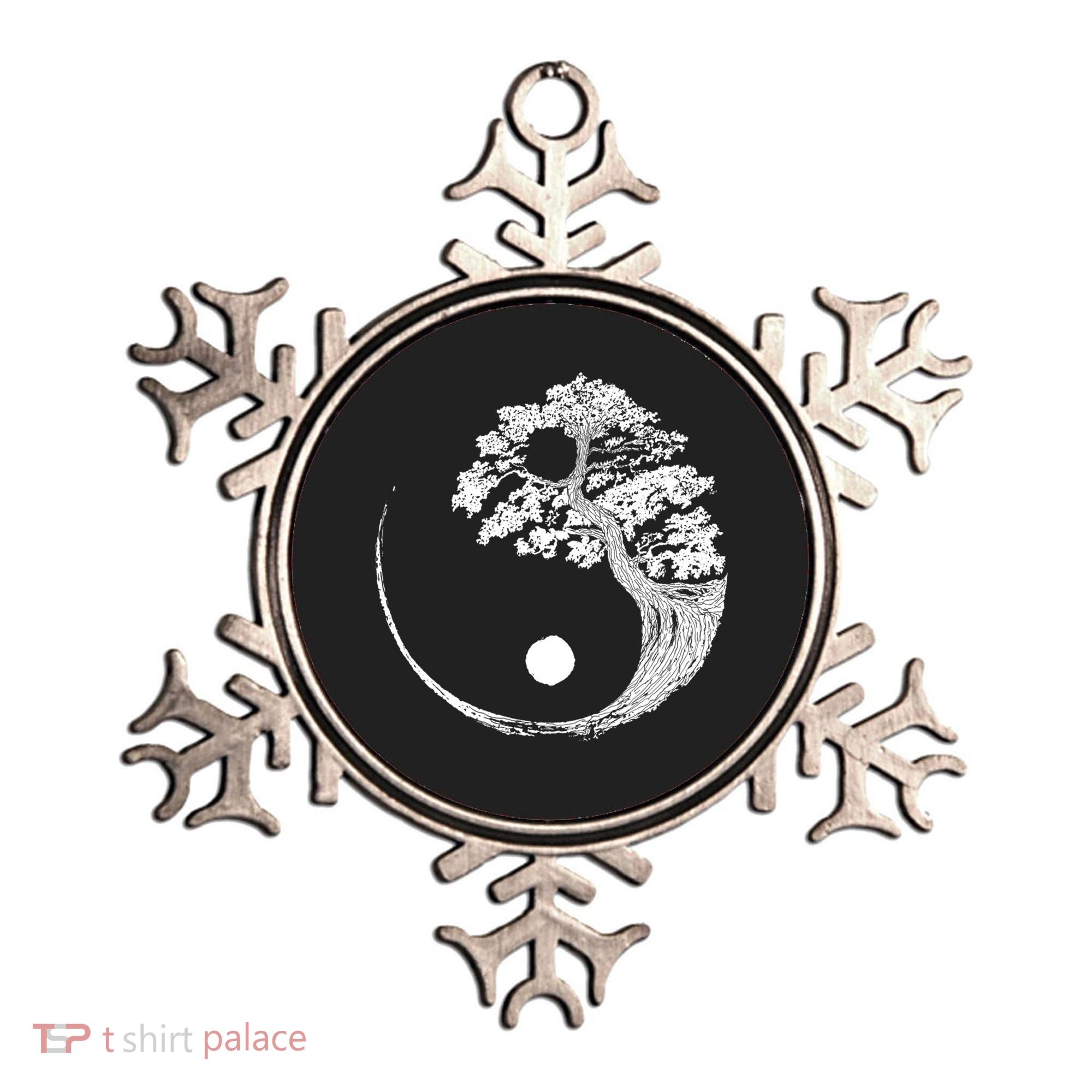 Yin Yang Bonsai Tree Japanese Buddhist Zen Gift Ornament