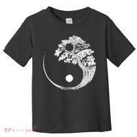 Yin Yang Bonsai Tree Japanese Buddhist Zen Gift Toddler T-Shirt thumb 0