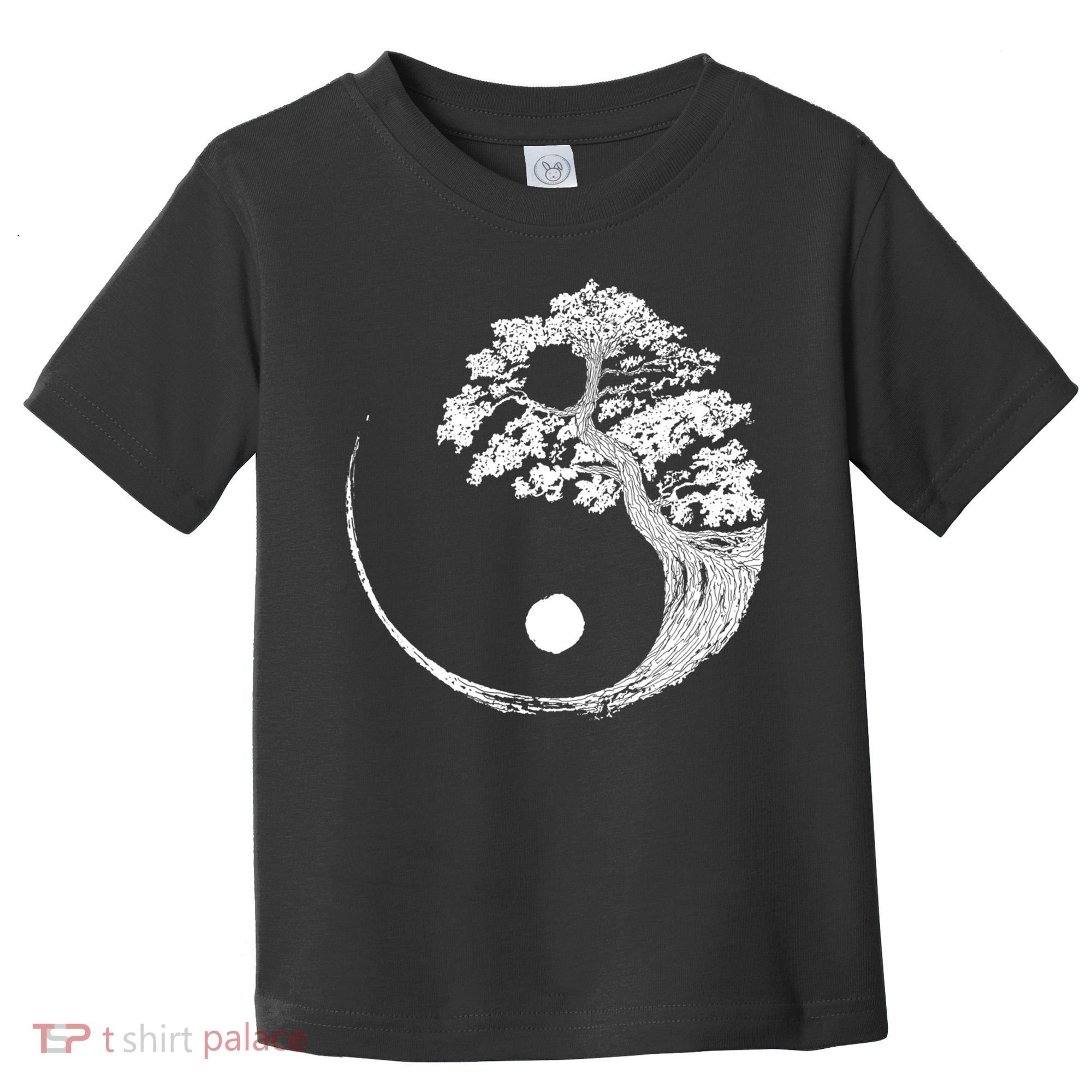 Yin Yang Bonsai Tree Japanese Buddhist Zen Gift Toddler T-Shirt