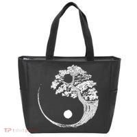 Yin Yang Bonsai Tree Japanese Buddhist Zen Gift Tote Bag thumb 0