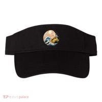 Yin Yang Blossom Golden Tree Of Harmony & Great Wave Visor thumb 0