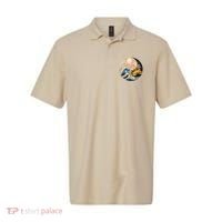 Yin Yang Blossom Golden Tree Of Harmony & Great Wave Polo thumb 0