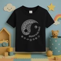 Ying Yang Chakra Spirit Spiritual Balance Mind Toddler T-Shirt thumb 3