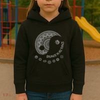 Ying Yang Chakra Spirit Spiritual Balance Mind Kids Hoodie thumb 3