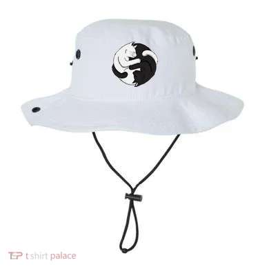 Yin Yang Cats Bucket Hat