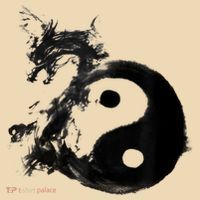 Yin Yang Dragon Water Ink Chinese Tai Chi Tote Bag thumb 4