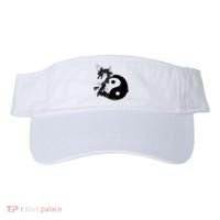 Yin Yang Dragon Water Ink Chinese Tai Chi Visor thumb 0